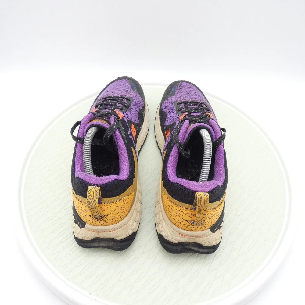 New Balance Fresh Foam Hierro v7 Mens 10.5 Purple Orange Trail Running MTHIERM7